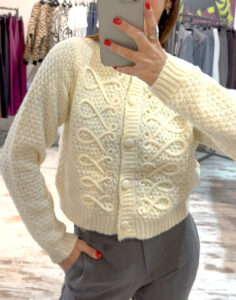 Cardigan bianco